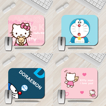 Small jingle cat mouse pad NIS cute girl office non-slip Hello Kitty cat cartoon mouse pad