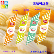 Baking raw material Lang Chen can sauce egg milk flavor orange banana baking resistant fruity sauce 1kg
