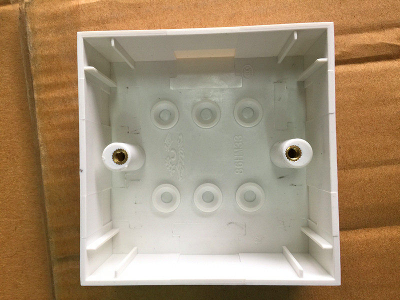 Specially thickened surface-mounted 86-type bottom box 86-type surface-mounted box-type box 86HM33 open-line box