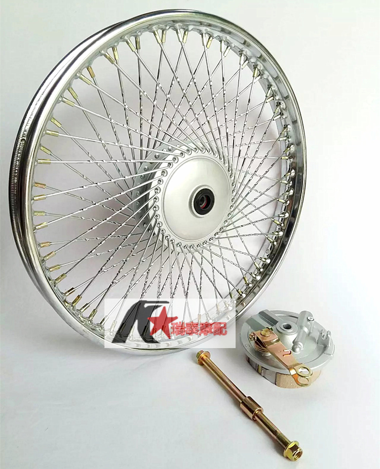 CG125 bánh xe vành xe cổ điển sửa đổi dây mã hóa bánh xe nói trước và vành sau vành ex 150