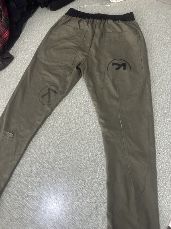 3Rd Army Green Cloth Pants 3Rd Army Green Cloth Pants