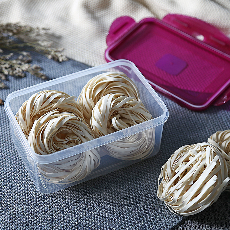 Puye 1000ML promotional rectangular plastic preservation box microwave oven lunch box refrigerator storage box PY-9989