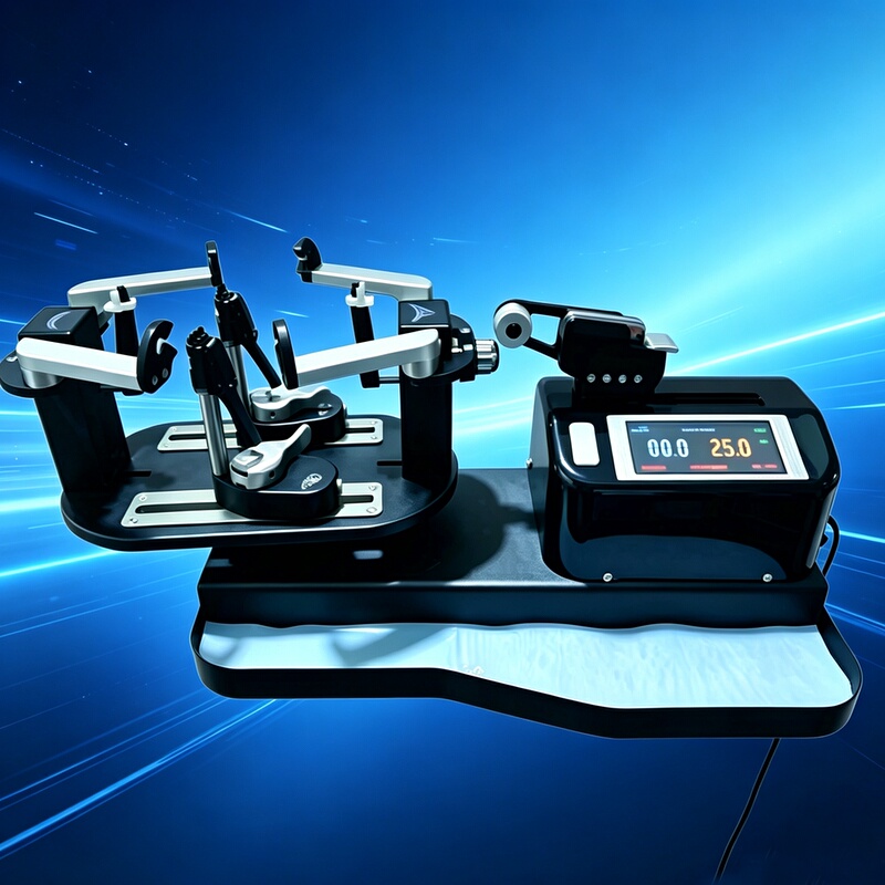 Badminton Racket Stringing Machine, Stringing Machine, Swing Racket, One Hit 2602Se, Three-Linkage Frame, Labor-Saving Base, Screw Transmission