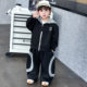 Boys' Spring Sweatshirt Set 2026 New Style Children's Cool Sportswear Baby Spring and Autumn Stylish Two-Piece Set