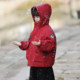 Children's velvet jacket boys' winter workwear cotton clothes 2025 new baby boy thickened cotton jacket pie jacket