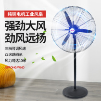 Chaoshen industrial electric fan strong floor fan large air volume horn fan high power shaking head factory commercial Wall Mounted
