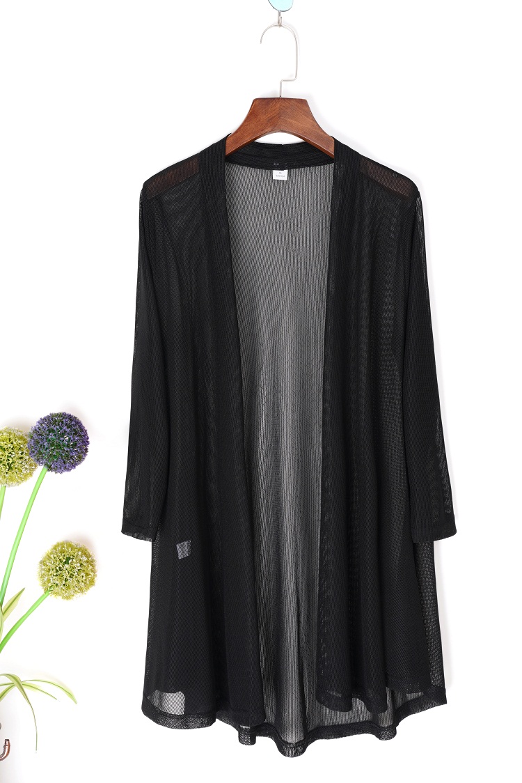 Phụ nữ trung niên mới khăn choàng mùa hè thường xuyên áo mỏng mẹ tải áo chống nắng cardigan đan áo điều hòa bên ngoài - Quần áo của mẹ đầm tuổi trung niên