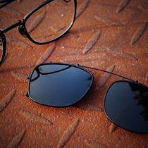 Japanese custom 503m and DRX-2078 sunglasses clip spectacle frame solar lens polarized Yu Wenle same model