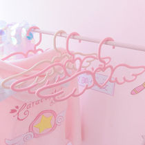 Household girl angel love wings hangers Dormitory cute clothes hangers Tie scarf hangers drying clothes new