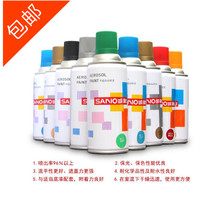 Sanhe flash silver powder black car motorcycle advertising decorative model hub renovation Metallic automatic spray paint 