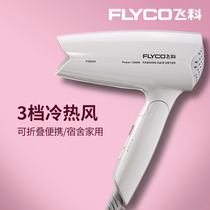 Flying CoGirls Mini Hair Dryer Cold Hot Air Home Foldable Electric Blow Students Dormitory Hotel Electric Blow Wind