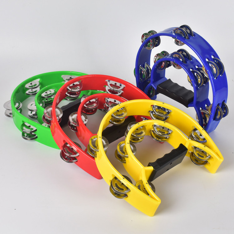 Bar Entertainment KTV Supplies Rattle Kindergarten teachers use handbells for children adult hand-cranked musical instruments sand hammer ling drums