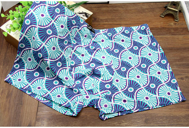 Đồ lót lụa băng cực lớn cho nam mùa hè khô nhanh boyshort siêu mỏng thoáng khí cộng với phân bón để tăng quần lót chữ c