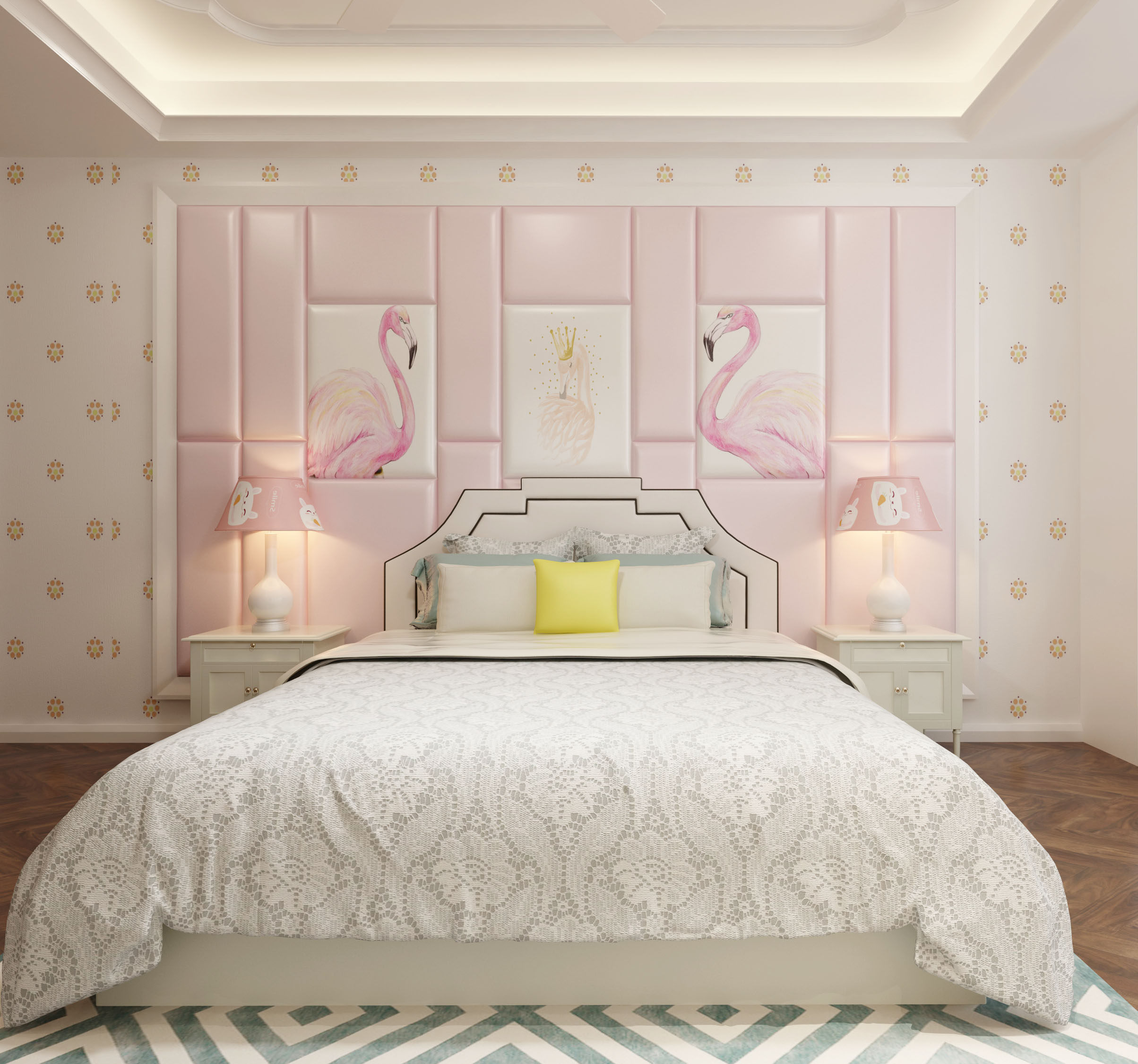 Nordic Cartoon Anticollision Wall Sticker Tatami Crash Wall Sticker soft bag Background wall Custom Decorative Soft Bag