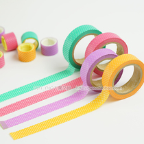 Japan Aimez le style washi tape 15mmx12m wave point 4 colors optional