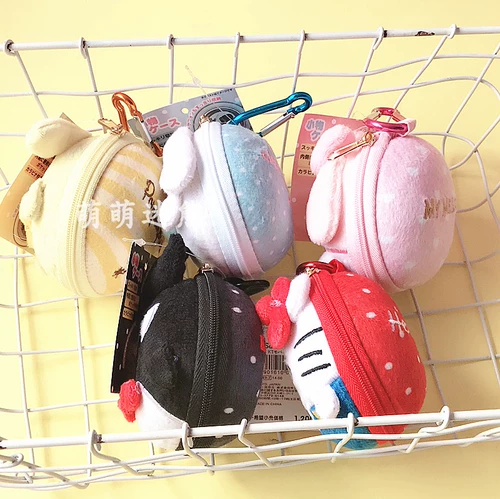 Креативный кошелек, мультяшная сумка через плечо, милые маленькие наушники, универсальная сумка-органайзер, портативная ключница, подвеска