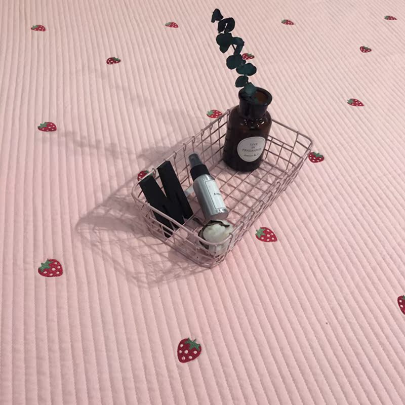 [Khăn trải giường bằng vải cotton có thể giặt được của Hàn Quốc] ga trải giường 1m2