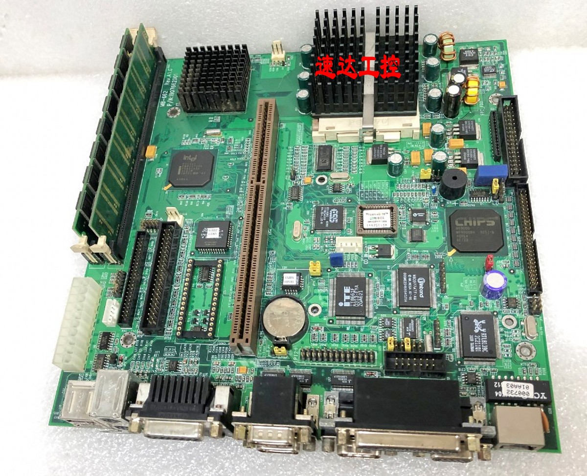MB-662 REV A1 0 19076620 Industrial medical board motherboards with ISA slots with CPU negotiable