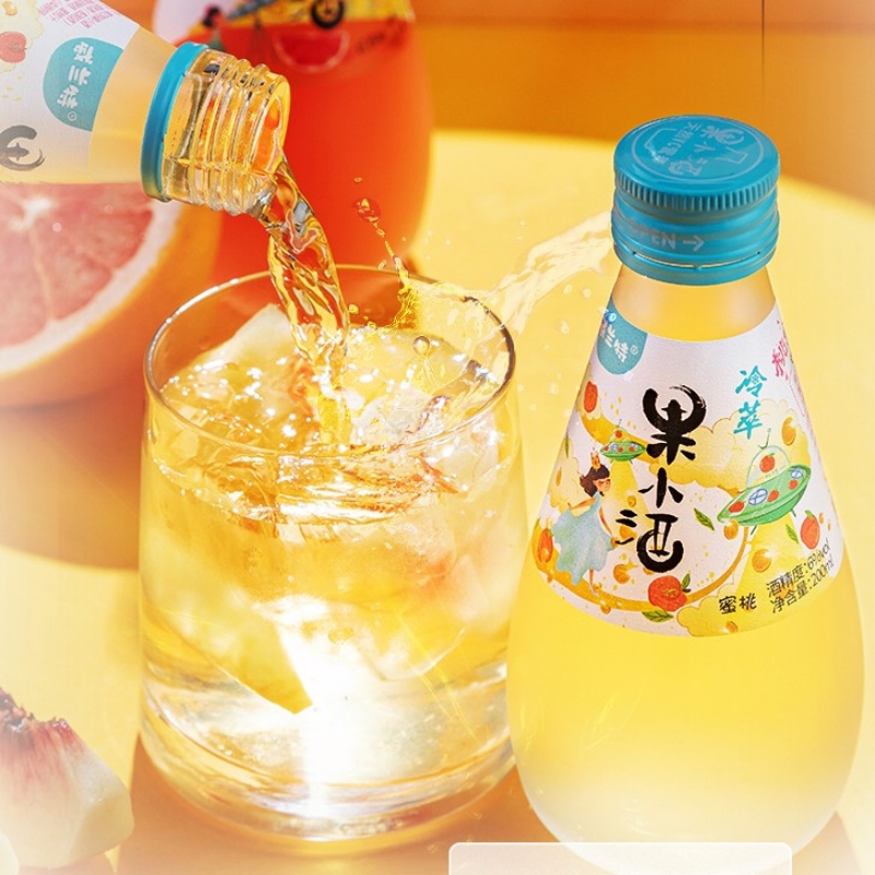 【威兰特】低度微醺甜酒果小酒200ml