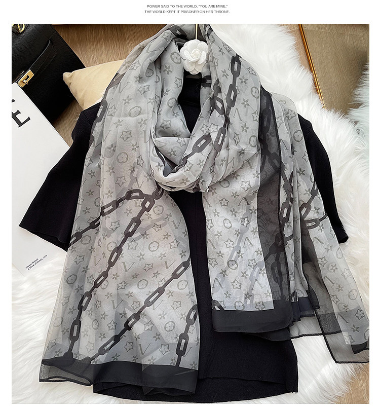 春秋外搭女款丝巾夏季薄款今年流行2022新款围巾防晒披肩冬季纱巾详情10