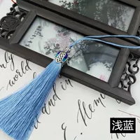 Небесно-голубая перегородчатая кисточка