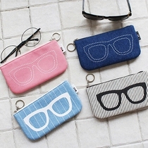 Storage bag Glasses bag womens storage bag Eyes womens storage bag Mens and womens glasses frame Felt bag mens sunglasses