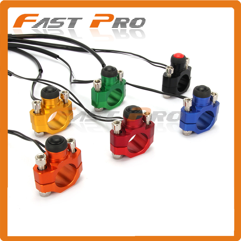 CRF YZF KTM North Sea Polar Speed Locomotive Ignition Start-up Flameout Switch Retrofit Button Switch