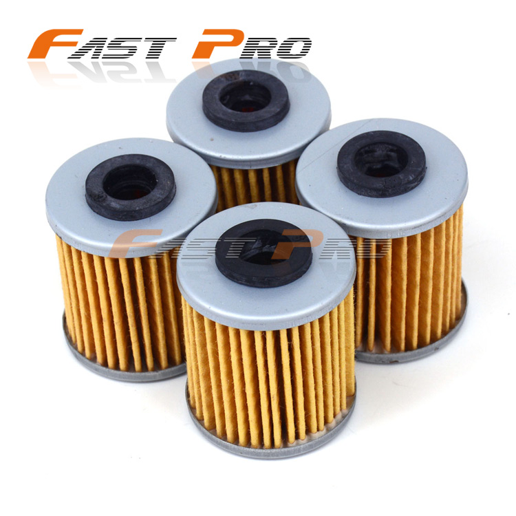 Applicable cross-country locomotive Kawasaki KX250F KXF250 KX 250F 04-15 oil filter