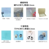 Барная плата прозрачная и жесткая подушка Bades дает аксессуары для аксессуаров красоты.