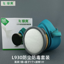 Lushuang anti-organic gas vapor gas mask L930 activated carbon filter box No. 3 accessory filter box L9303