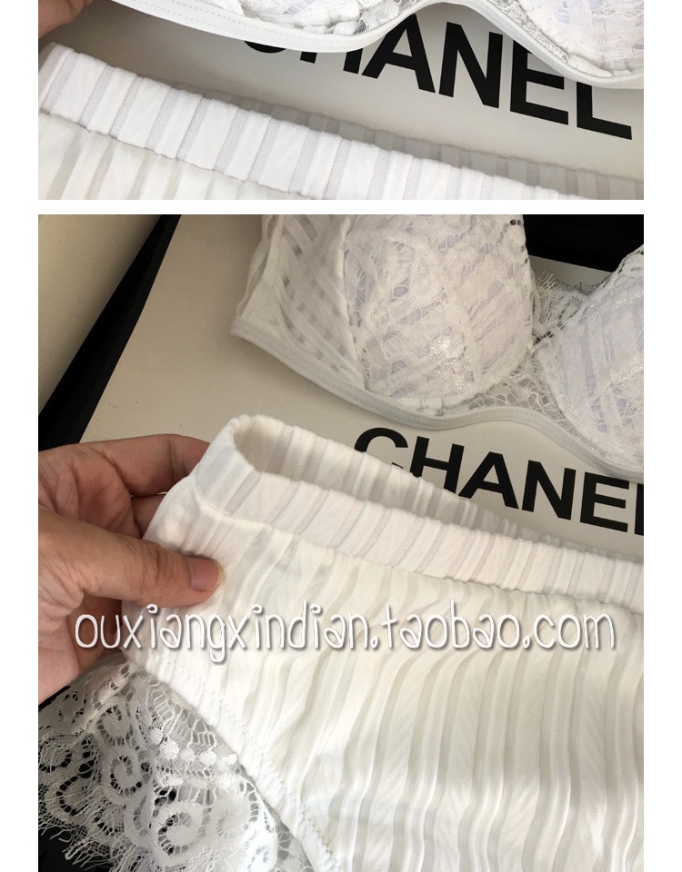 Idol mới shop nữ khí chất áo tắm ren trắng nữ chia bikini gợi cảm bikini ngực nhỏ tụ tập đồ bơi - Bộ đồ bơi hai mảnh 	đồ bơi 2 mảnh short