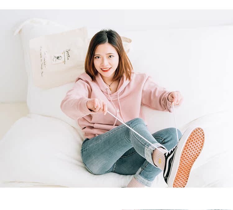 Hoa anh đào đầu tiên Tình yêu vàng Phong cách giày cao cổ thường tất lười