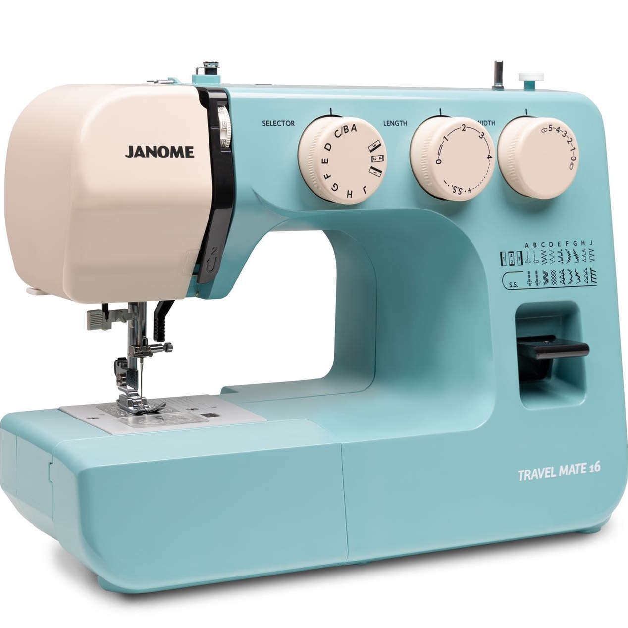 Швейная машина JANOME TM16 электрическая многофункциональная