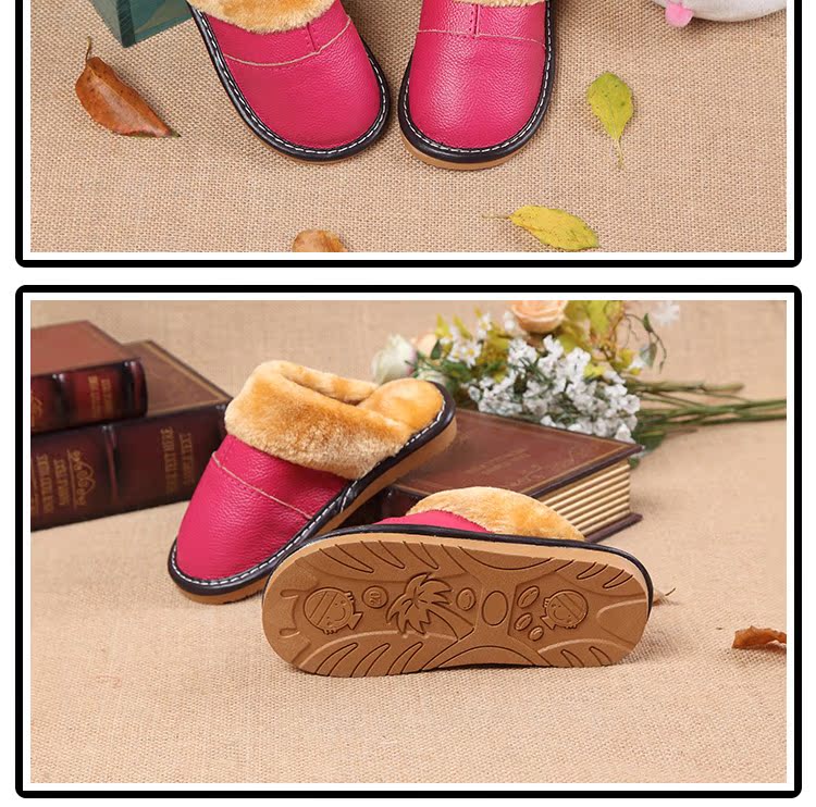 Chaussons enfants en cuir MISS pour hiver - semelle tendon - Ref 1018081 Image 44