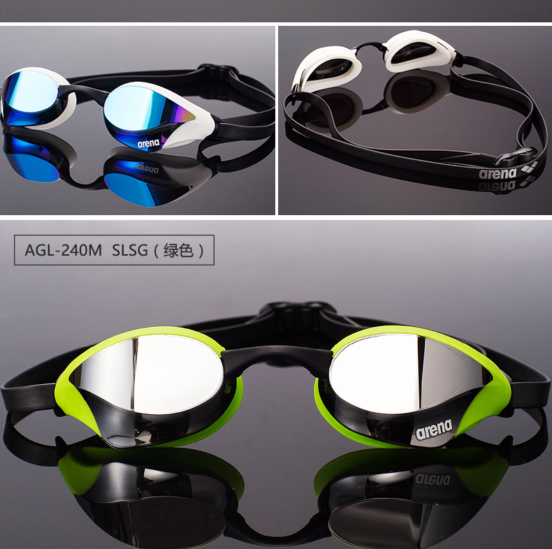 Kính râm Arena arina thi đấu chống sương mù chống nước HD nhập khẩu nam nữ kính bơi tráng phủ mẫu chuyên nghiệp - Goggles kinh bơi