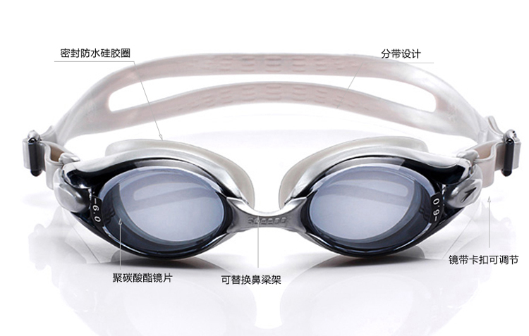 Tốc độ / tốc độ hơn kính Tao Tao nam và nữ nhập khẩu kính chống nước chống sương mù có thể khác nhau kính bơi