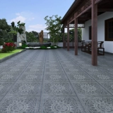 Китайский антикварный кирпичный кирпич 600x600 гостиная плитка лысая лысая анти -утиляющая антифрозен на открытом воздухе