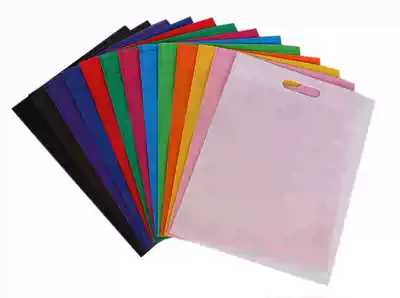 Spot flat hand hand non-woven cloth bag supermarket store clothing shopping stereo bag custom logo ultrasound