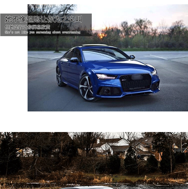 Audi RS7 phiến A4 A5 A3 A7 Q5 Q7 19 20 21 inch giả mạo vành bánh xe - Rim 	mâm xe ô tô 15 inch