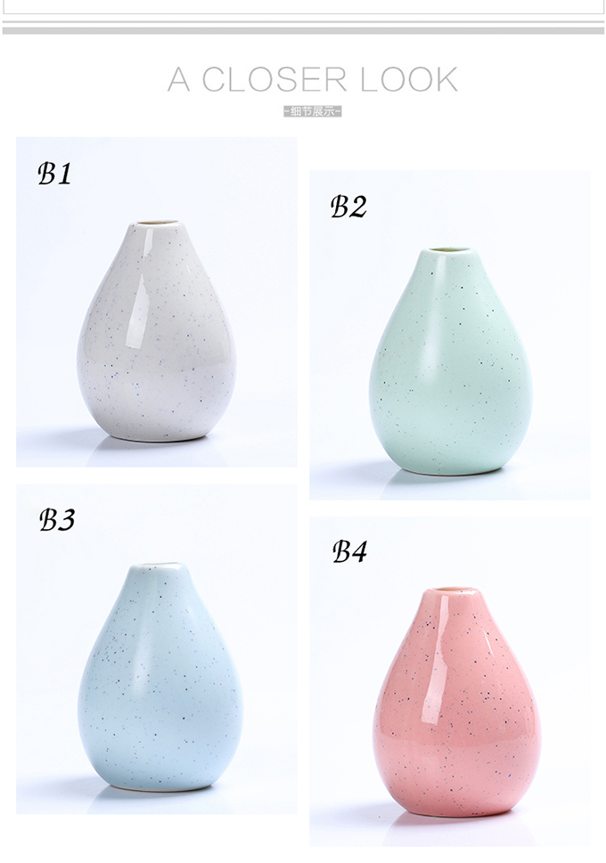 Jingdezhen củ cải xanh gốm sứ phòng khách bàn trang trí nhà sứ trang trí hoa khô sắp xếp hoa - Trang trí nội thất decor phòng ngủ đơn giản