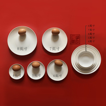 1 dress (disc set) of various sizes Home deep light plate disc pure white lead-free transparent glaze 45% bone china