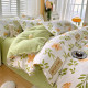 Duvet Cover Single Piece 100% Pure Cotton 150X200X230 Thickened Cotton 1.5m Dormitory Bed Sheet Quilt Cover 180X220