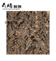 Champagne Bark Oak Leather Natural Reptile Land Tortoise Lizard Lizard Rearing Box Background Board Reptile Eco-Building View Dodge