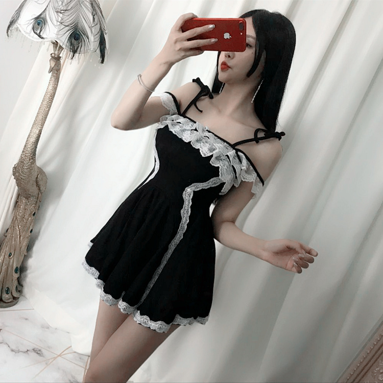 Chăm sóc máy mặc đồ neo ống top miniskirt 18 quây gợi cảm quây eo mẫu váy hè 2021