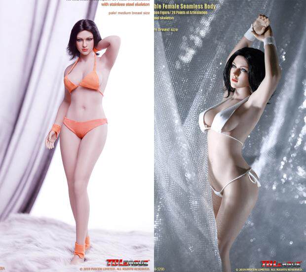 PHICEN TBLeague 1 6 Steel Bone Battery Female S28A S29B Wheat Spot