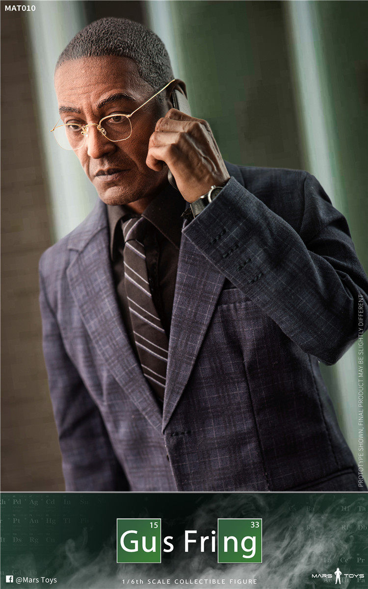 Mars MAT010 Breaking Bad 1/6 Gus Fring Action Figure Double Set In