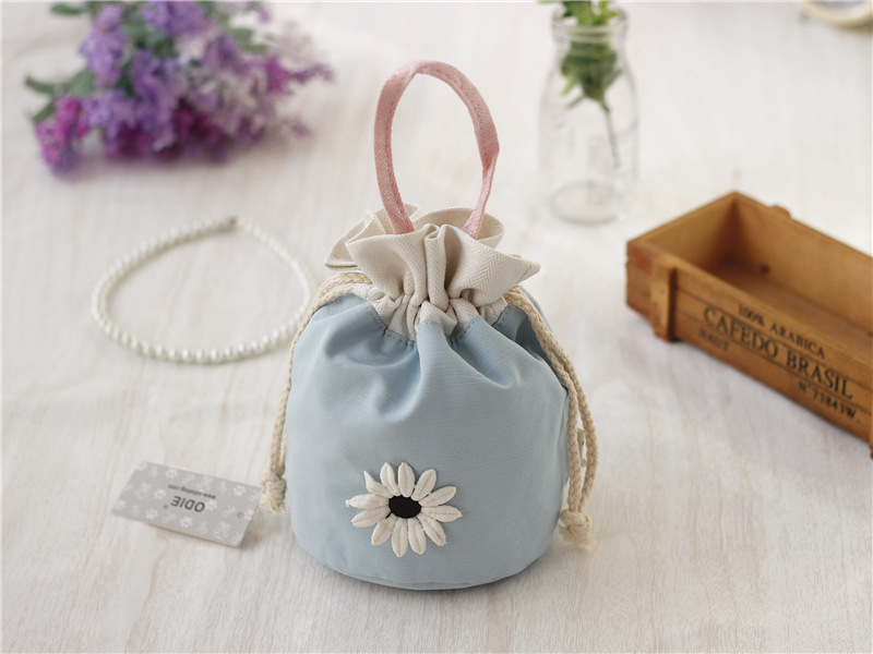 Cô gái ngọt ngào túi xách tay túi xách điện thoại di động túi mini thay đổi túi lưu trữ khăn tay hoang dã túi vải nhỏ túi thời trang nữ