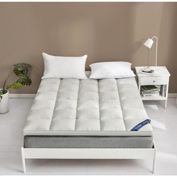 New hotel bed and breakfast three-dimensional feather velvet mattress cushion tatami thick bedding quilt quilt