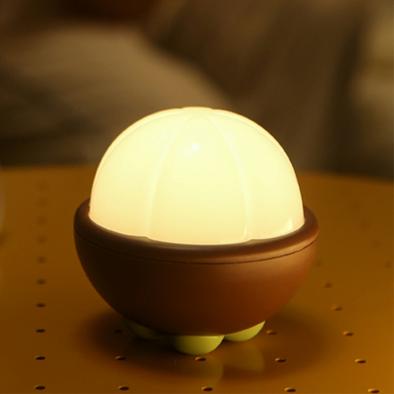 Creative mangosteen warm light small night light baby gift usb light bedside cute children feeding at night energy-saving lamps