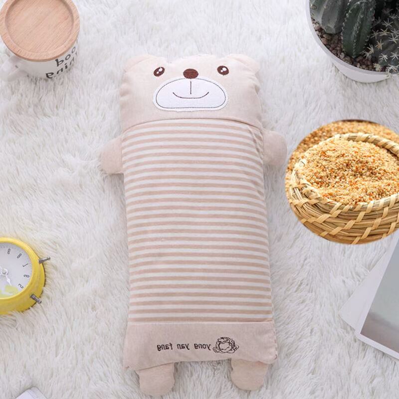 Ngủ gối hình dạng nhỏ não bộ đồ giường có thai lần lượt qua năm rưỡi cũ bảo vệ em bé bú nhớ gối bọt - Bộ đồ giường trẻ em 	ga giường đẹp cho bé